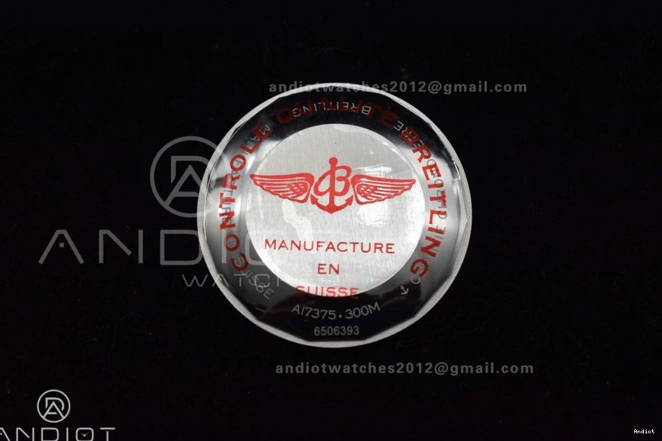 1:1 White Dial A2824 BLSF SS Automatic Strap SuperOcean Edition on 42 Blue Rubber Best 0423